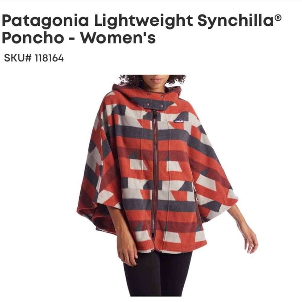 Patagonia Synchilla Poncho Women's  Fleece
